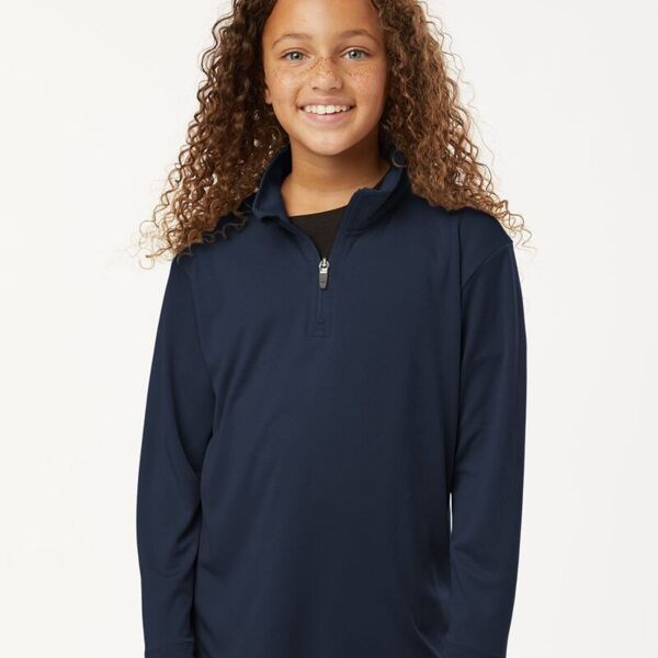 Youth Pro-Lock Performance Quarter-Zip Pullover Thumbnail