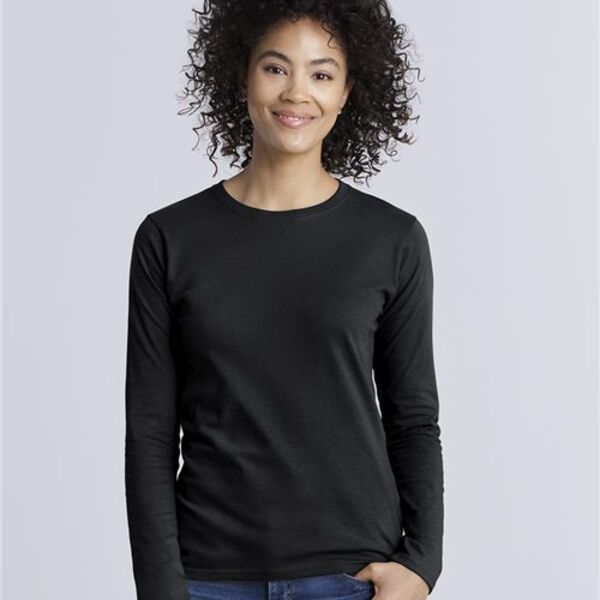 Gildan - Softstyle®  Women's Long Sleeve T-Shirt Thumbnail