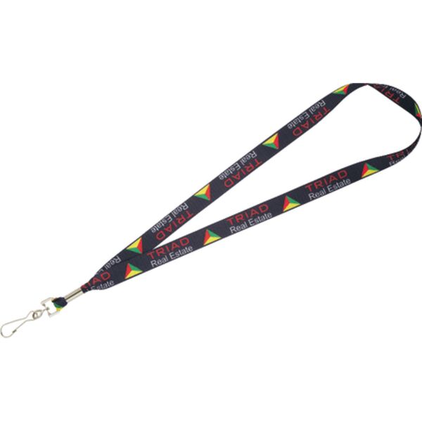 Full Color 3/4" Lanyard w/ Hook Thumbnail