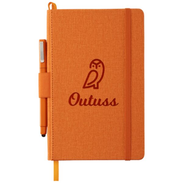 5.5" x 8.5" Heathered Hard Bound JournalBook® Thumbnail