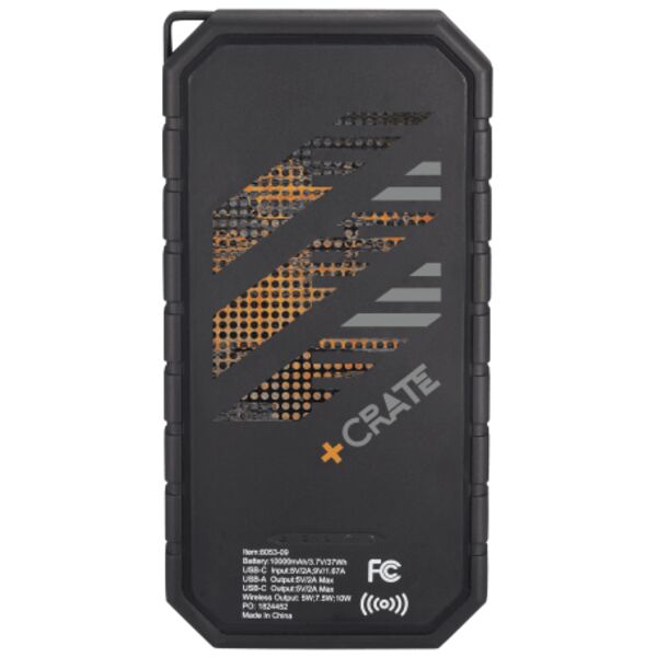 High Sierra® IPX 5 Solar Fast Wireless Power Bank Thumbnail