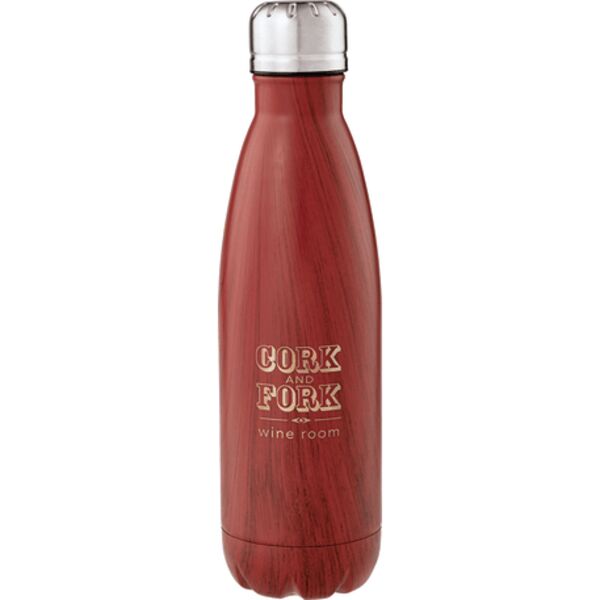 Native Wooden Copper Vacuum Insulated Bottle 17oz Thumbnail
