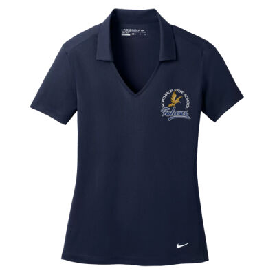 NIKE Dri-FIT VERTICAL MESH LADIES' POLO (Embroidered Logo) Thumbnail
