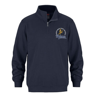 Adult 1/4 Zip Sweatshirt (embroidered Logo) Personalized Thumbnail