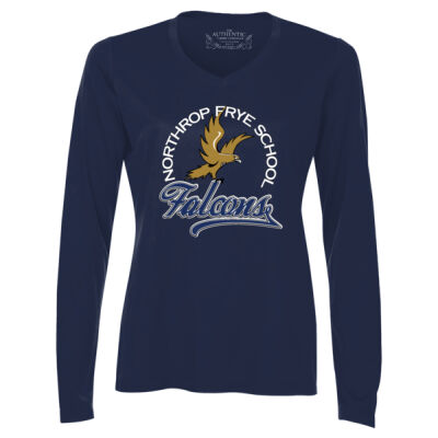 PRO TEAM LONG SLEEVE V-NECK LADIES' TEE Thumbnail